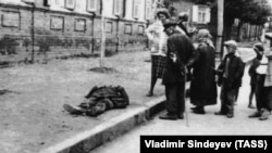 Фрагмент выставки "Голодомор 1932–33-х гг. – геноцид Украинского народа"