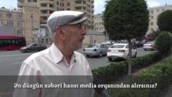 Ən doğru məlumatı, sizcə, hansı media orqanı verir? [video-sorğu]