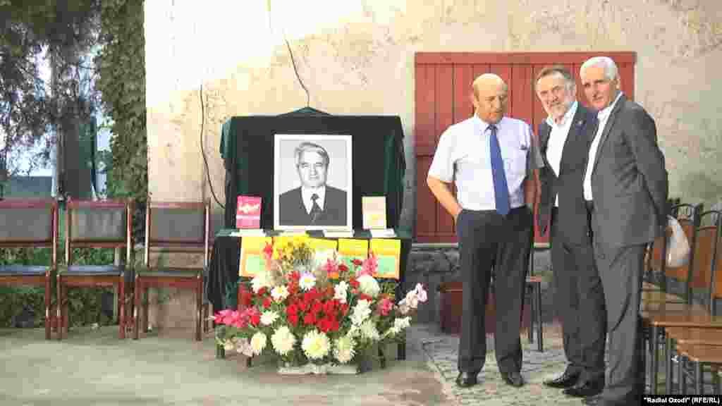 Tajikistan,Dushanbe city, funeral ceremony of tajik famous historian Rahim Masov, 22June2018