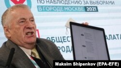 Владимир Жириновский, раиси Ҳизби либерал-демократи Русия буд.