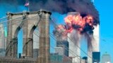 A September 11, 2001 file photo New York City World Trade Center attacks