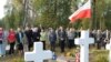 Belarus - Unrecognized by the Belarusian authorities Union of Poles marks the 75th anniversary of the defense of Hrodna, Sapotskin town, 23Sep2014