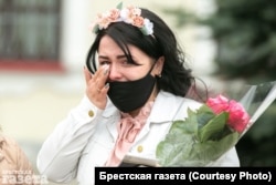 Яўгенія, якая выйшла замуж за палітвязьня Віктара Панцялеева