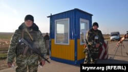 Пограничный контроль на админгранице с Крымом