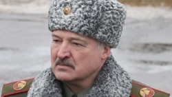 Александр Лукашенко на совместных российско-белорусских военных учениях вблизи границы с Украиной. 17 февраля 2022 года