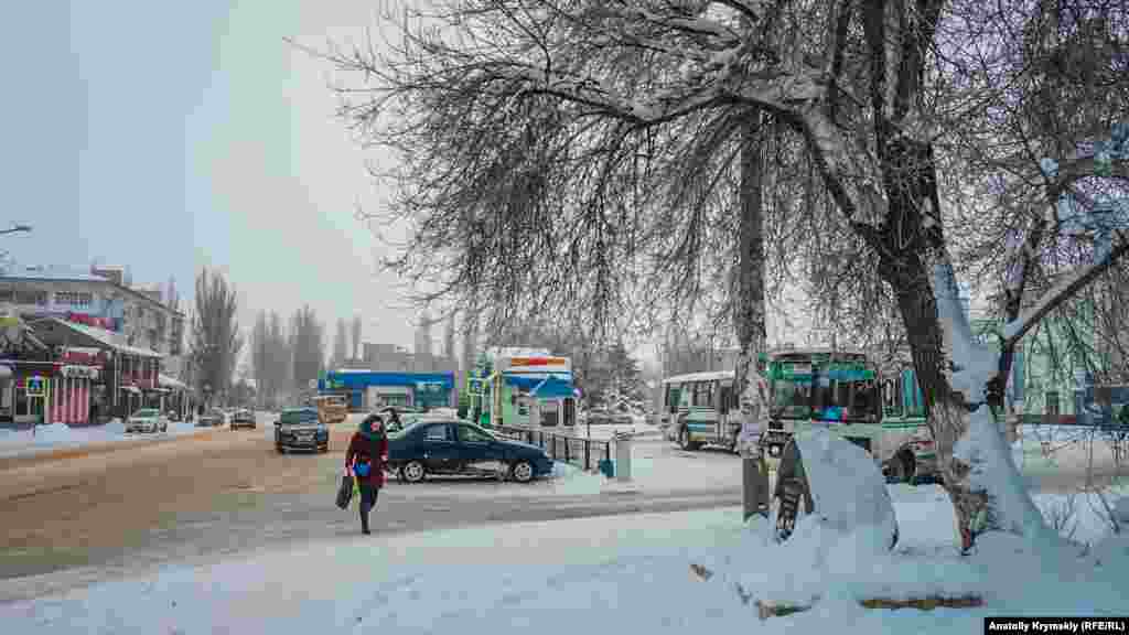 В районе джанкойской автостанции