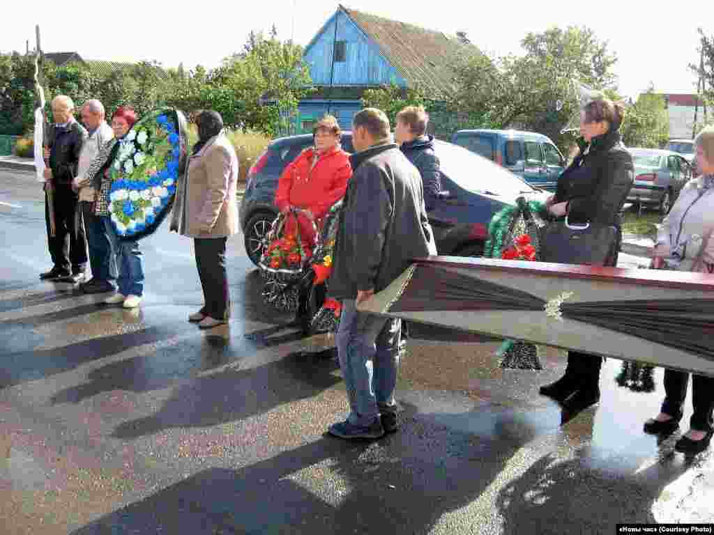 Пахаваньне памерлага ў Жодзінскай турме 39-гадовага вязьня Ігара Барбашынскага