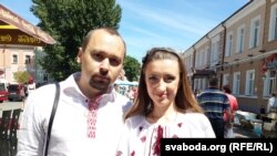 Маладая пара з Магілёва у вышыванках: «Беларусы не павінны саромецца быць самімі сабой».