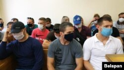 У залі суду па адміністрацыйнай справе Юрыя Германовіча