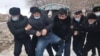 Kazakhstan - Police detained several people near the central market. Aktobe, 27 March 2021