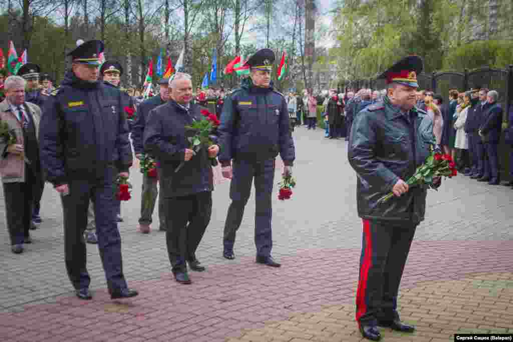 І прадстаўнікі менскай міліцыі