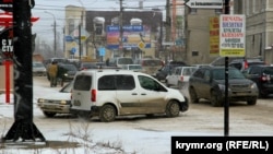 Непогода в Крыму. Архивное фото