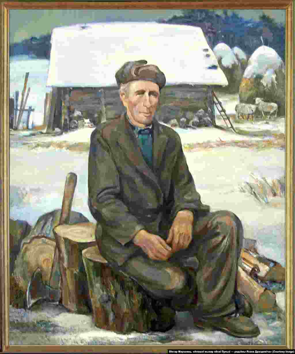 Belarus - Artist Viktar Markavets, works, in memoriam gallery, courtesy, undated